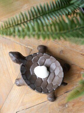 Cast Iron Turtle Dish NEW